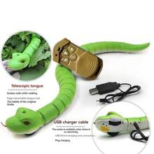 Animaux à télécommande créatifs, jouets de reptiles à télécommande, jouets de farce, serpents télécommandés