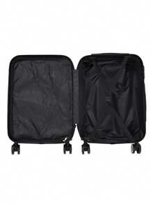 Living And Home 20-Inch ABS Hardshell Suitcase (35*20*58cm) - Scratch-Resistant With Combination Lock - Black 35cm W X 20cm D X 58cm H - View 10