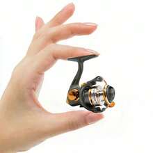 Ice Fishing Reel Ultralight Small Spinning Reel Fly Fishing Line Wheel Carp Spool Fishing Goods Tackle - Multicolor - View 10