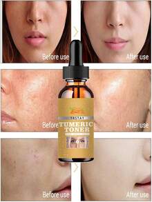 Suero iluminador para mejorar la opacidad, desvanecer las manchas, levantar y tensar la piel con esencia resistente a las arrugas y textura suave para un cutis radiante - Multicolor - Ver 3