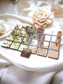 1pc 30pcs 50pcs. Nhãn hiệu sô cô la tùy chỉnh, Văn bản tùy chỉnh, (Không chứa sô cô la) Giảm giá sô cô la cho tiệc sinh nhật, Giảm giá sô cô la Plexiglass cá nhân hóa cho tiệc sinh nhật, Trang trí bàn sinh nhật - Xem 8