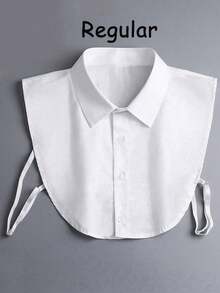 1/2件装女士时尚配饰，简约可拆卸领子，假衬衫领，圣诞节连衣裙装饰