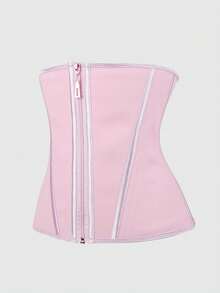 1PC Gorset damski gorset treningowy talii, różowy, damski modelujący pośladki, topy sportowe, bielizna modelująca, odzież codzienna