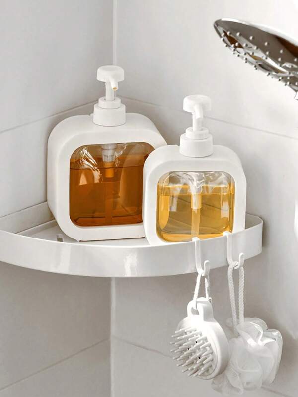 1PC Large Capacity Transparent Soap Dispenser Bottle With Press Pump For Kitchen Bathroom Travel
