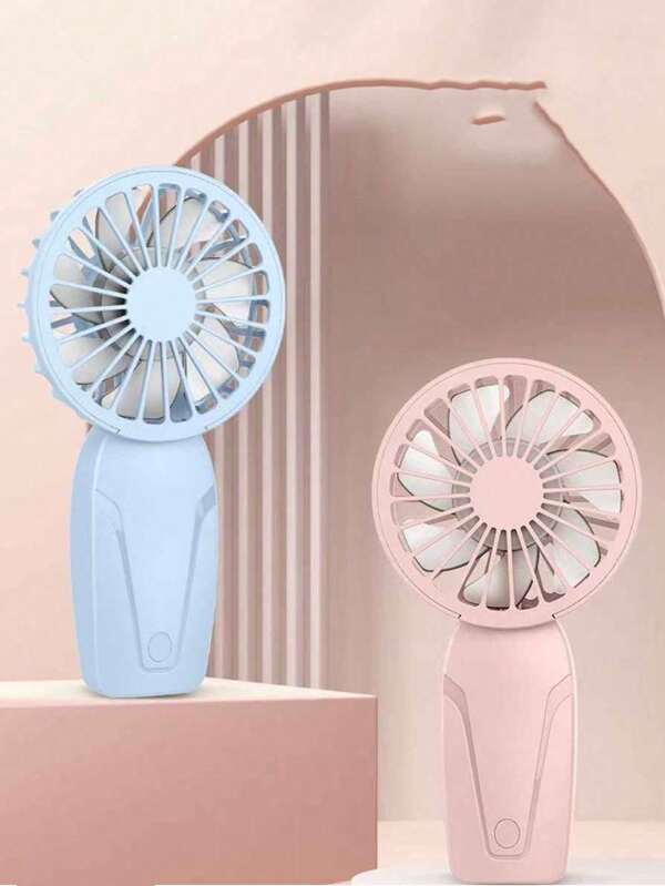 Portable Convenience Creative Small Fan Pocket Handheld Fan Lightweight Adjustable Cute Mini Fan Air Cooler, Battery Operated (Batteries Not Included)