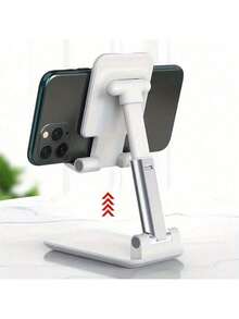 Soporte para teléfono móvil, soporte de escritorio de aluminio ajustable para teléfonos móviles, accesorios para teléfonos, soportes para teléfonos, artículos esenciales para volver a la escuela, estudiantes universitarios que regresan a la escuela y dormitorios.