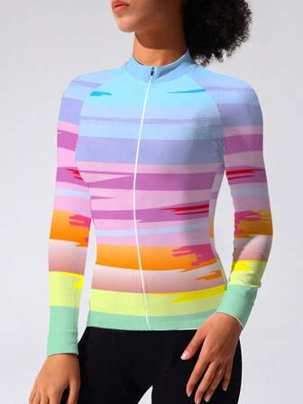 2025 新款骑行服 女士长袖骑行服