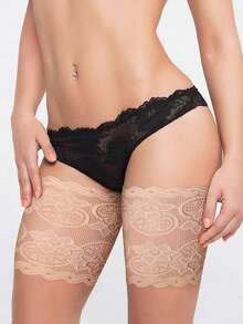 1对装防摩擦神器腿套大腿内侧根部胖人小腿磨腿瘦女夏季防摩擦遮疤痕蕾丝套装