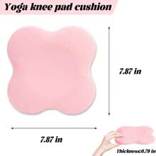 1pc Thick Non-Slip Cushioned Yoga Knee Pad, Protective Mat For Knees, Elbows, Wrists, Hands, Head, Foam, Pilates, Kneeling, Yoga, Suitable For Both Men And Women