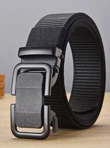 Men's Belt Tactical Belt, Military Hiking Gear "Nylon Mesh Work Belt With Heavy Quick Release Buckle.