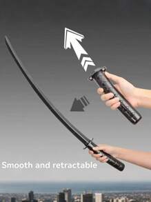 Magical Magic Telescopic Knife - Plastic Fake Prop, Used For Mischief And Party Games - No Sharp Blades, Suitable For Christmas, Easter, And Mischief Toys For Teenagers And Adults Over 14 Years Old