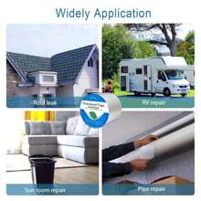 Super Strong Butyl Tape - Heat Resistant, Leakproof Seal For Roofs, Tubes & Walls