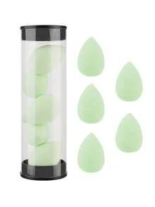 5 Mini Beauty Sponge Packs - Small Size Mini Makeup Sponges, Makeup Sponge Tools, Portable Spot Concealer For Eyes,Giveaways,Travel,Cheap Stuff,Travel Essential - Multicolor - View 22