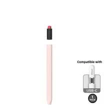 Classic Hexagon Silicone Case Compatible With Apple Pencil Cover Sleeve Skin Accessories, Compatible With Magnetic Charging And Double Tap