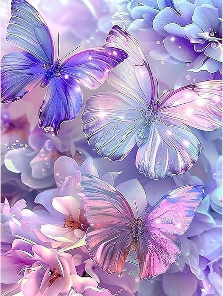 Summer Must-Have,2025 Best SellerLILEIDECO Painting Kits Adults 5D Art Paint With Round Diamonds Full Drill Gem Art Backpack Cow Painting Kit Home Wall Decor Gifts 12x12inch - QCF-151 - View 1