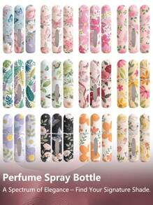 Mini Refillable Perfume Atomizer Bottle – 5ml Travel-Size Spray Pump, Portable & Leakproof Fragrance Dispenser For Purse, Pocket & On-The-Go Use - Multicolor - View 2