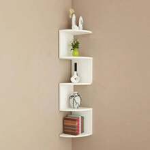 5-Tier Floating Wall Shelf, 86cm X 20cm Space-Saving Storage Rack For Home Decor, Suitable For Living Room, Bedroom, Office To Organize And Decorate Living Space