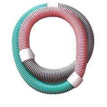 1 件健身呼啦圈，理想的礼物之选，腹部塑形，减肥不伤腰，女士纤细腹部和小腹，灵活的弹簧健身呼啦圈，健身减肥礼物送给女朋友