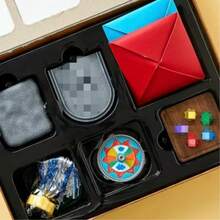 Set de 6 piezas del juego tradicional coreano Gonggi de piedra, inspirado en el tradicional juego de lanzamiento, potenciador de habilidades de concentración con dados vintage y trompos, colección de ASMR para aliviar el estrés (no oficial)