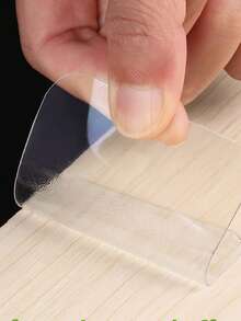 10/50片装强力双面胶带透明可移除纳米胶带，适用于悬挂物品、家居、地毯、纳米双面胶带衣架 - 無色 - 查看 12