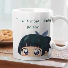 Apothecary Diaries MaoMao Mug, This Is Most Likely Poison, Funny Cute Anime Mug, Ceramic Mug, Otaku Fan - Ani10067 Drinkware Beverage - trắng - Xem 7