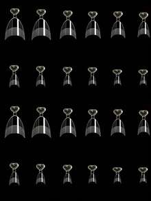 600 片杏仁指甲片，预抛光透明半覆盖短人造指甲片，透明假指甲 12 种尺寸，透明和纯色，易于涂抹，可增强自然指甲效果，美容配件，适用于 DIY 美甲沙龙按压指甲，美甲用品 - 無色 - 查看 3