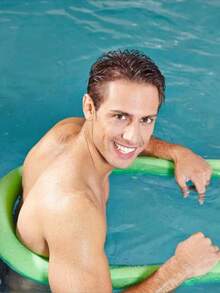 1 件舒适网状泳池椅吊带 - 使用这款耐用的泳池设备放松并漂浮（随机颜色）注意：此链接仅包含布料，不包含浮棒。 - 彩色 - 查看 6