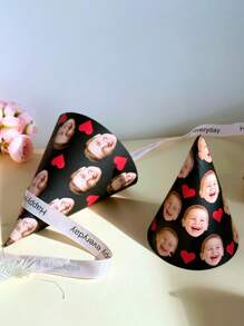 Custom Adult Party Hats,Birthday Party Hats,Bachelorette Party Hats,Personalized Party Cap,20th 30th 40th 50th 60th 70th Birthday Decor,21st Birthday Party Hat | Hats For Parties | Birthday Party Hat,Personalized Photo Face Party Hats, Birthday Party Decorations, Paper Party Supplies Custom Photos Caps For Men Women,Christmas Gift Supplies