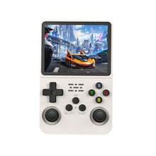 GAMINJA R36S Consolă de jocuri portabilă retro clasică cu sursă deschisă, ecran IPS de înaltă definiție de 3,5 inchi, sistem Linux, memorie încorporată de 64 GB, peste 16000 de jocuri, acceptă mai multe emulatori, player portabil de jocuri portabil - Multicolor - Vizualizare 16