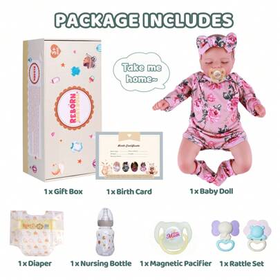 BABESIDE Lifelike Reborn Baby Dolls - 20 Inch Sleeping Realistic Newborn Baby Dolls Soft Body Real Life Baby Dolls Girl With Accessories Gifts For Kids Age 3 + & Collection Bebe Reborn Realistic Babies,Baby Alive,Reborn Baby ,Kids Toy,Realistic,Lifelike Baby Dolls,Toys ,Doll Toys