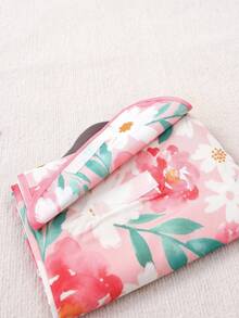 1 件装防溅垫，适用于地板、高脚椅下、防水、可机洗婴儿喂食桌布、便携式野餐垫