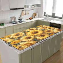 Dessous de verre à motif floral vintage, sets de table, tapis de séchage de vaisselle, sous-tasses, sets de table, tapis de bureau, tapis de bar, tapis de séchage d'ustensiles, tapis alimentaire, tapis résistant à la chaleur. Convient pour restaurant, cuisine, salon, bar à café, fête, hôtel, décoration de restaurant, décoration de cuisine, cadeau de fête