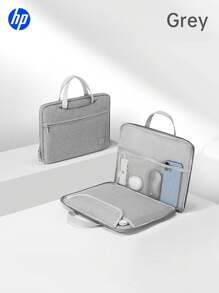 HP Laptop Portable Sleeve For 13/14 Inch Air Pro M1 M2 M3 Surface Laptop Bag Accessory Waterproof Case Black/Gray/Apricot Back To School Season