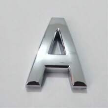 10 Pack Mailbox Numbers 0-9, Door Address Numbers Stickers For Apartment, House, Room, Office, Cars, Trucks, Black, Silver, Bronze, Golden, Plating Process Number Sign