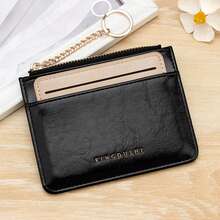Premium Card Holder, Women's Card Sleeve, Ins Style Solid Color Card Wallet, Multi-Slot Versatile Coin Purse - Multicolor - View 8