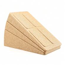 3 件装可调角度深蹲楔形块 - 12 英寸 PP 泡沫斜板，适用于瑜伽和膝盖超过脚趾，可折叠腿部拉伸器带防滑底座，轻便工具，适用于家庭健身房和小腿抬高 - 黑色 - 健身套装