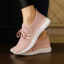 Women Wedge Sneakers - Màu be - Xem 2