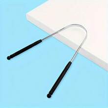 1/Piece, Adult U-Shaped Tongue Scraper, 1 Stainless Steel Tongue Scraper, Reducing Bad Breath, Men's And Women's Hygiene Products, Oral Care Tools, Living Room, Home, Bedroom, Bathroom, Household Items, Travel Supplies, Wedding, Queuing, Birthday, For Men, Parents, Friends, New Year, Accessories, Fun Gifts - 粉色 - 查看 7