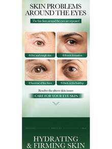 5pcs/Pack Collagen/Cherry Blossom Water Gel Eye Masks, Moisturizing & Nourishing Gel Eye Patches, Tightening Skin, Fading Dark Circles & Fine Lines, Brightening Complexion - Multicolor - View 6