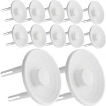 10/20 件插座盖 - 婴儿防护儿童电源插座保护器，防尘插头盖，适用于家庭和幼儿园