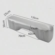1 Pc In-Car Inflatable Bed, Rear Seat Gap Filler, Car Air Mattress, Vehicle Space Filler, Inflatable Cushion - Multicolor - View 3