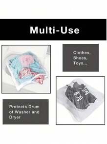 1/2Pcs/Set Shoe Dryer Bag, Washable Sports Shoes Washing Bag Decor, Room Decor, Decorations, Decorations, Decor, Storage, Organizer Dress Pants Shoes Jeans Boots Skirt,Spring,Minimalist,Summer Tops