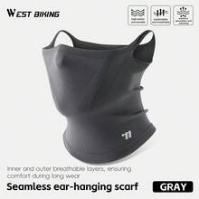 WEST BIKING 户外防晒面罩 四季透气防紫外线围巾 防晒颈罩 一体式骑行面罩 - 彩色 - 查看 14