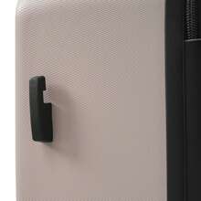 Valigia a tre pezzi - 20/24/28 pollici, innovativo design di apertura frontale + portabicchieri pieghevole, materiale ABS, lucchetto TSA, ruote universali a 360°, valigia da viaggio per famiglie