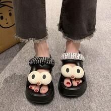 Women Heeled Sandals - 卡其色 - 查看 3