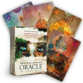Mystical Shaman Oracle Cards(With Pdf-Guidebook)Fortune Telling Game,Halloween Gift, Christmas Gift