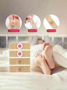 36/24/12/6 Stücke FootCarePro Hornhautentferner Pads, nicht-elektrisches Kunststoff Fußpflege Set für Hühneraugen & Nagelhaut, einfache Anwendung Zuhause, ohne Batterie, Hühneraugen und Hornhaut Behandlungspflaster, Fußpflege Klebepatches - Verschiedenfarbig - Übersicht 2