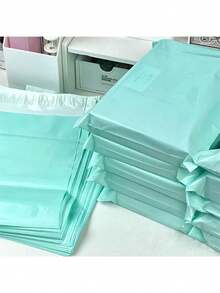 10个加厚防水纯色包装袋，用途广泛，适用于学校、办公室、运输和邮寄，是返校季必备品。 - 彩色 - 查看 6