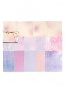 MOCARD 1 Confezione di 23 fogli di carta scrapbooking letteraria fresca, carta sottofondo per decorazioni fai-da-te, regalo per le vacanze, materiale per collage fatto a mano, pianificatore per scrapbooking personalizzato, articoli di cartoleria creativa per la scuola, forniture scolastiche, ritorno a scuola