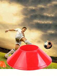 10pcs/25pcs/50pcs Soccer Training Marker Discs, Obstacle Markers, Basketball Training Equipment Accessories - Multicolor - View 3